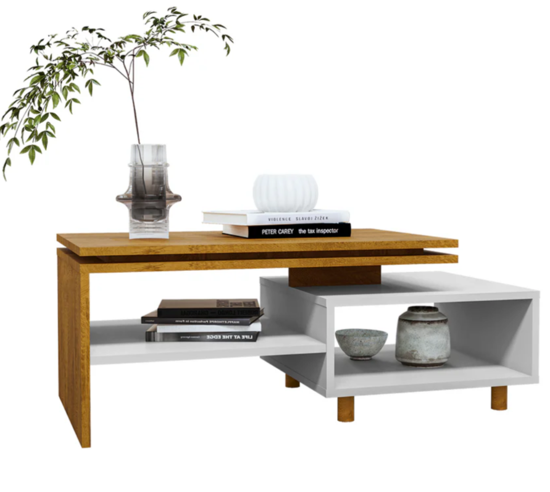 Mesa de centro blanco