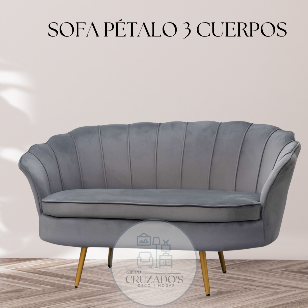 Sofa Pétalo 3 Cuerpos