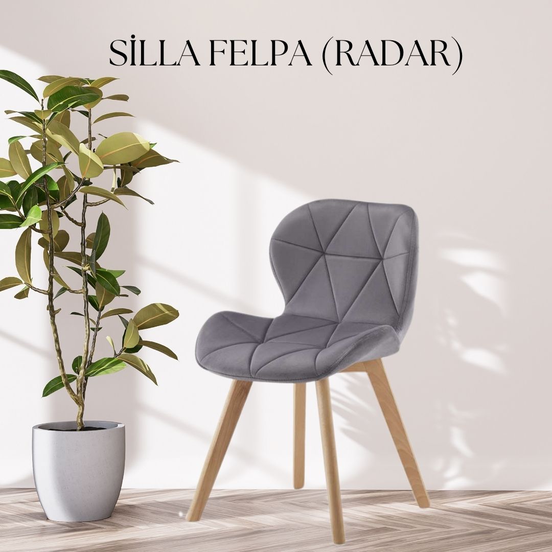 MESA MARMOL 160X90CM + 4 SILLAS FELPA + 2 SITIALES FELPA