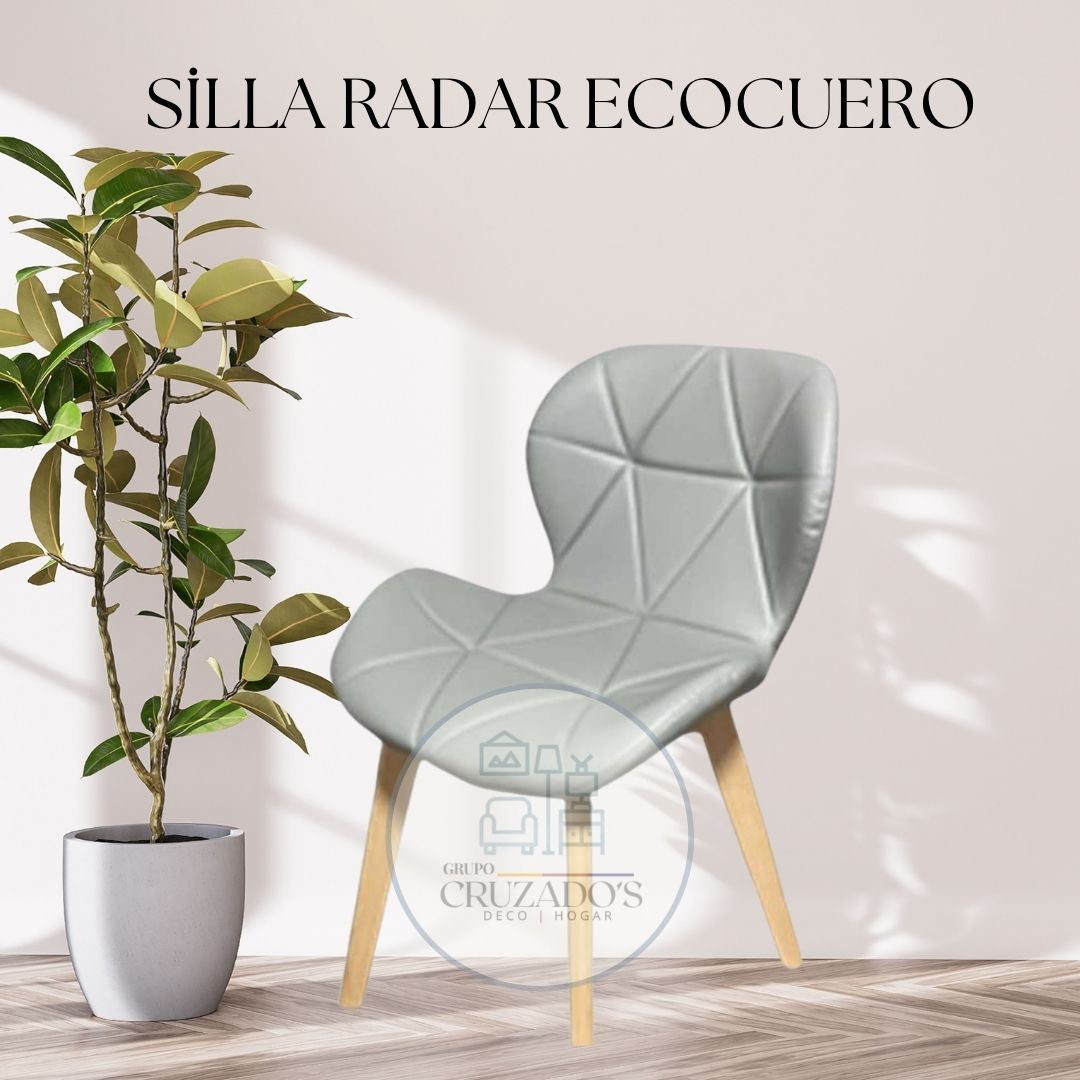 JUEGO COMEDOR 140X90 + SILLAS FIORI ECOCUERO