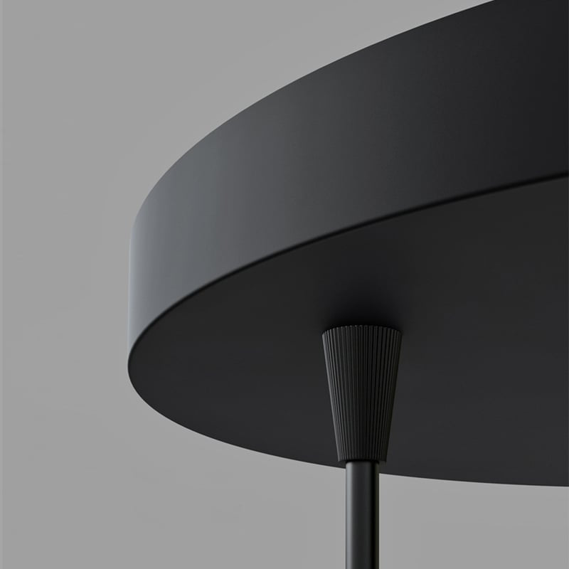 Luces de techo triples de metal modernas
