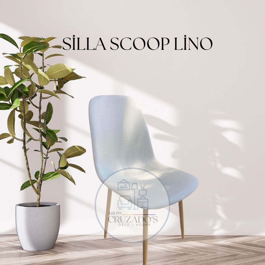 JUEGO COMEDOR 140X90 + SILLAS SCOOP