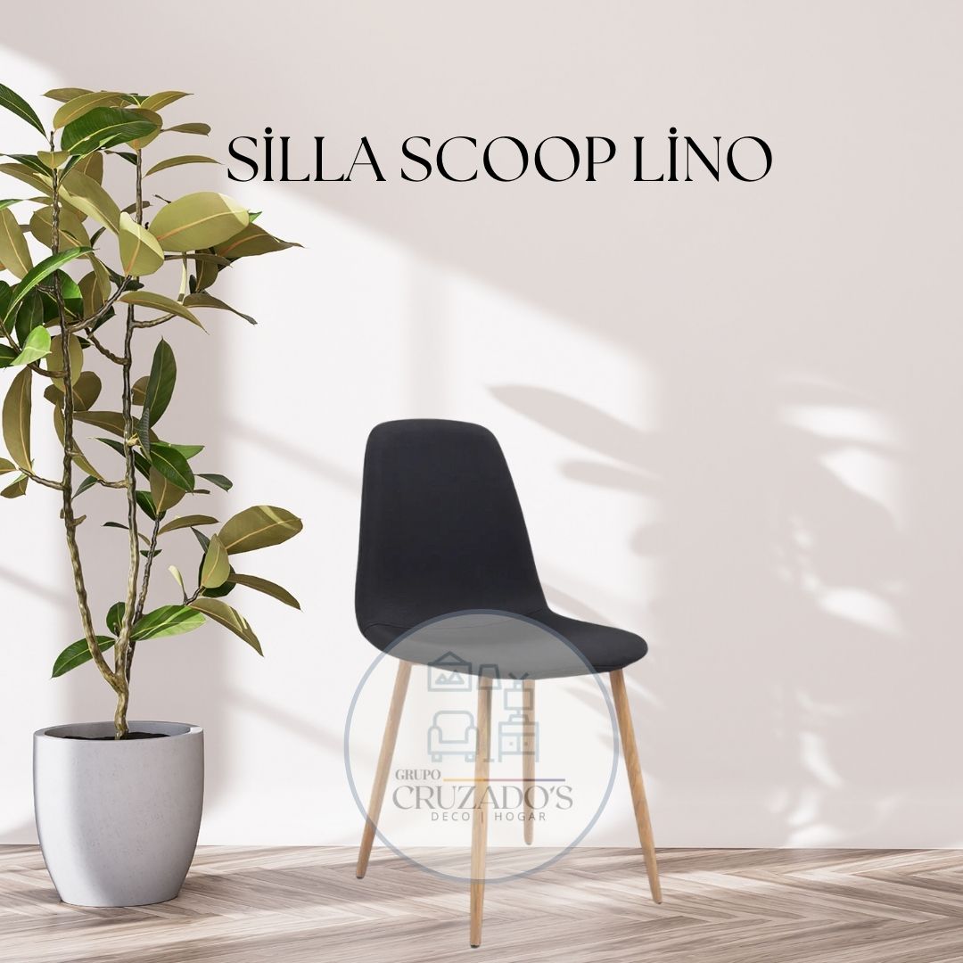 JUEGO COMEDOR 140X90 + SILLAS SCOOP