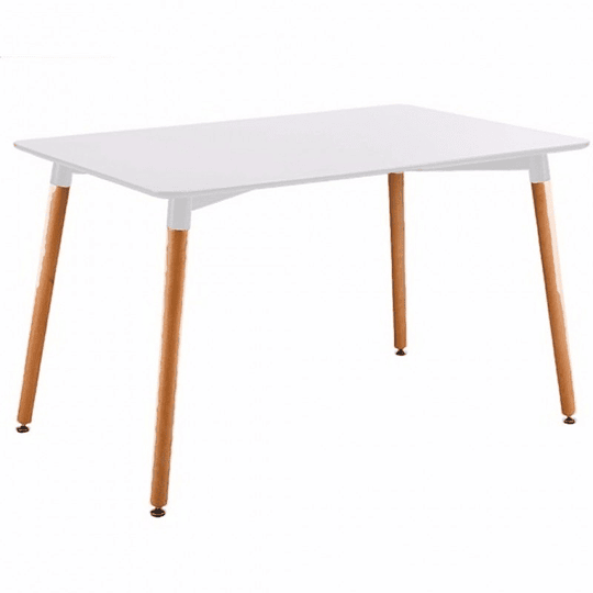 Mesa Rectangular MDF 120x80 cm Color Blanca