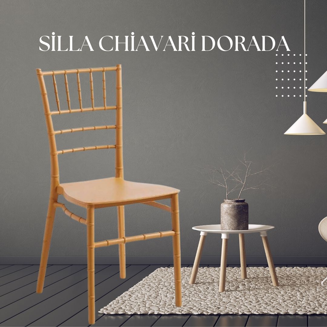 Sillas chiavari DORADO