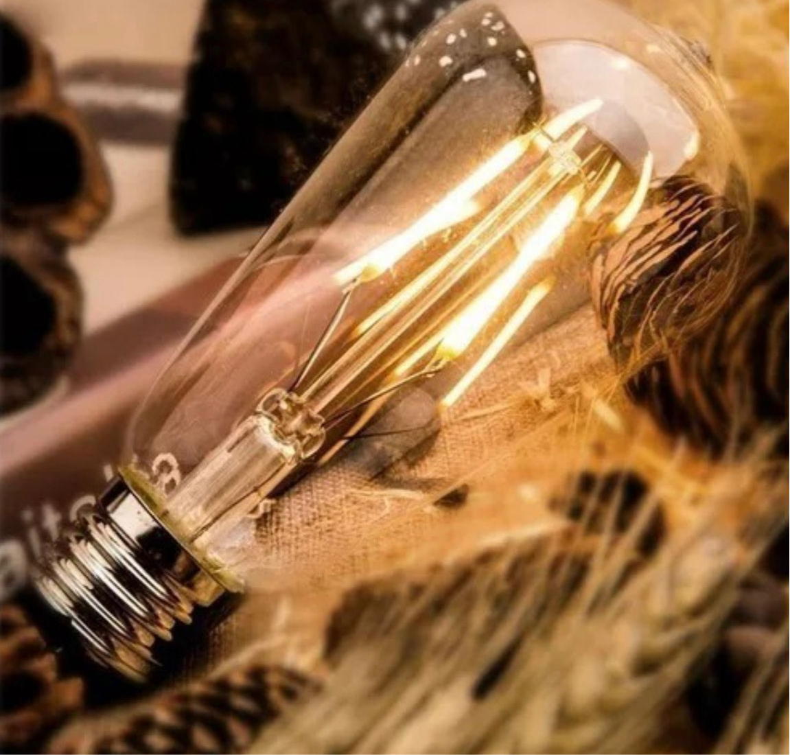 Ampolleta Filamento Led Edinson 4W vintage
