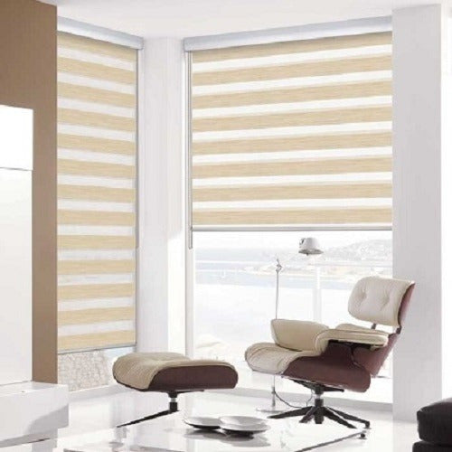 Roller Duo Con Cenefa COLOR BEIGE