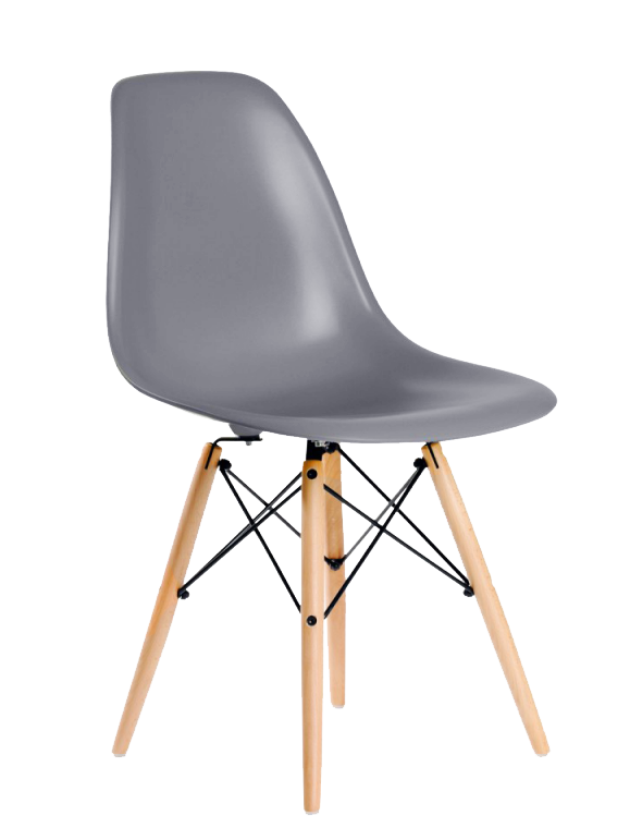 comedor Mesa tulip circular 80cm mas 4 sillas Eames
