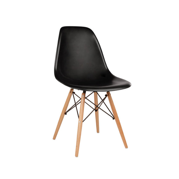 comedor Mesa tulip circular 80cm mas 4 sillas Eames