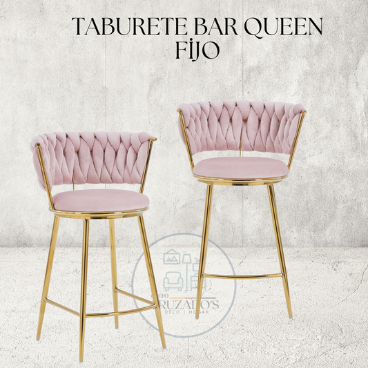 Taburete Bar Queen Fijo