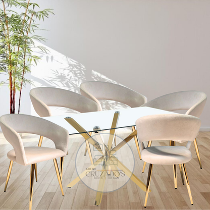 Comedor 130x80cm + SITIAL SIENA