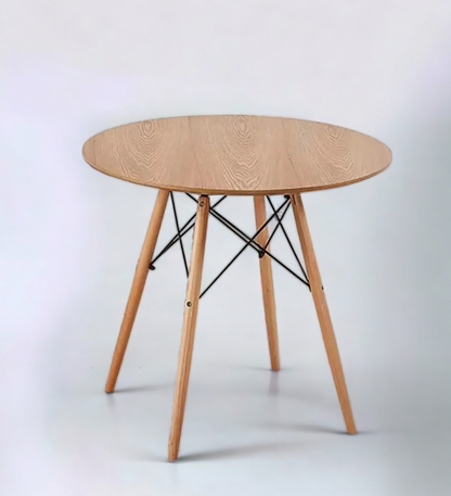 Mesa circular Eames MDF 80 cm