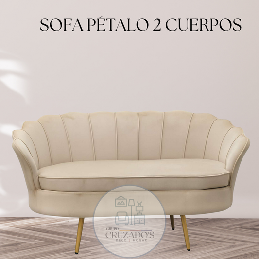 Sofa Pétalo 2 Cuerpos
