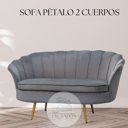 Sofa Pétalo 2 Cuerpos