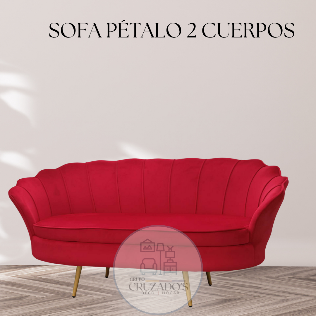 Sofa Pétalo 2 Cuerpos
