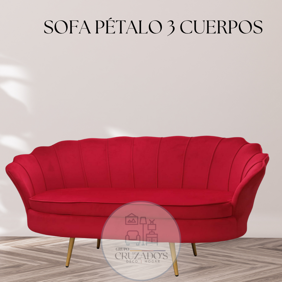 Sofa Pétalo 3 Cuerpos