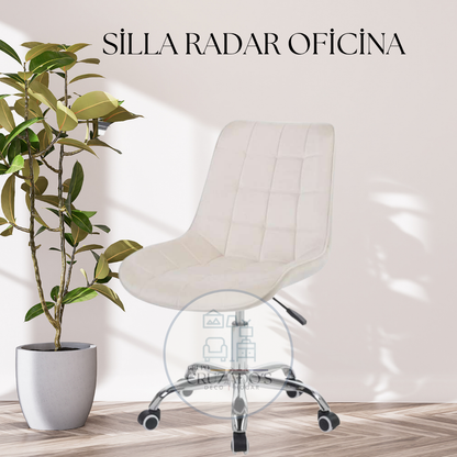 silla capitone felpa escritorio