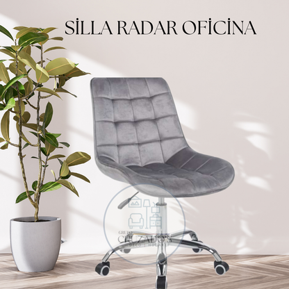 silla capitone felpa escritorio
