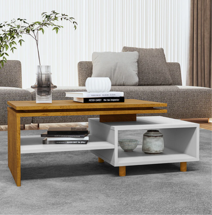 Mesa de centro blanco
