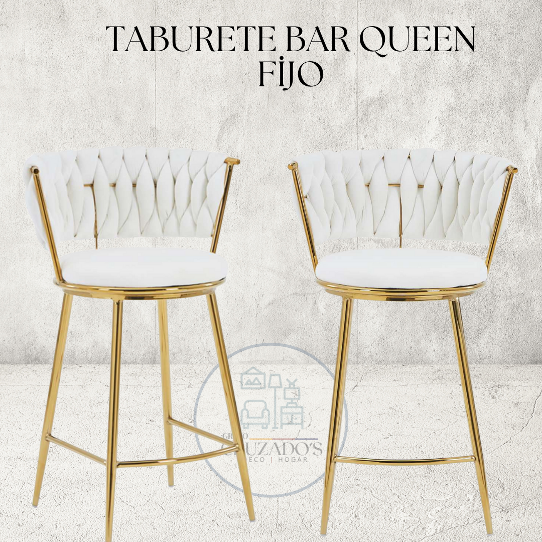 Taburete Bar Queen Fijo