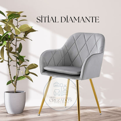SITIAL DIAMANTE FELPA GOLD