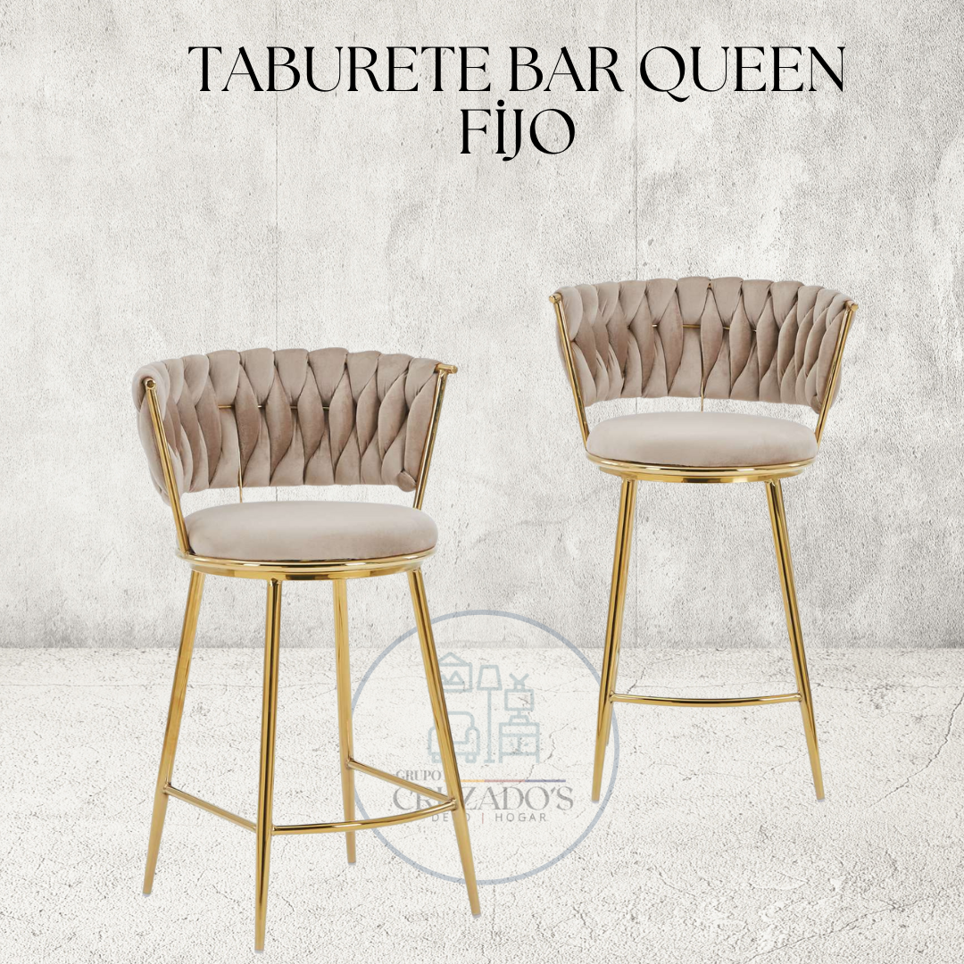 Taburete Bar Queen Fijo
