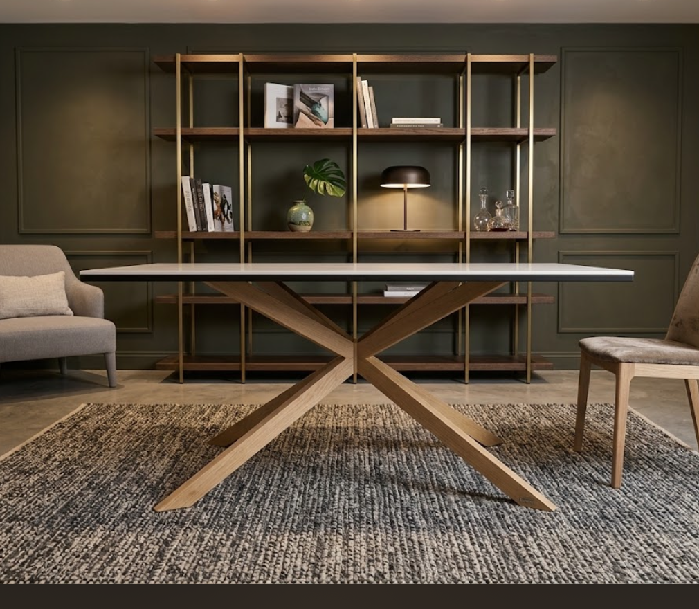 MESA MADRID STONE 140X80CM
