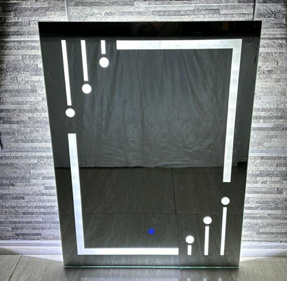 ESPEJO RECTANGULAR LED 60X80 CM