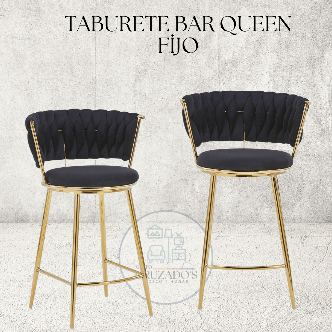Taburete Bar Queen Fijo