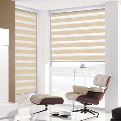 Roller Duo Con Cenefa  COLOR BEIGE