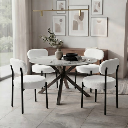 Comedor Circular 120cm + sillas MK