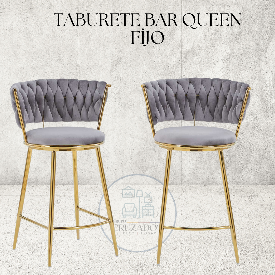 Taburete Bar Queen Fijo