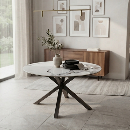 MESA MARMOL 100CM