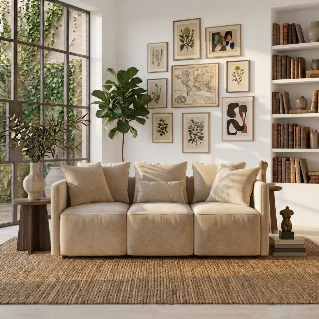 SOFA FELPA BRUMA 200cmX85cm