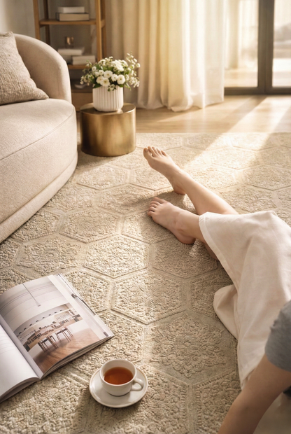 Alfombra Hexa 200x300cm