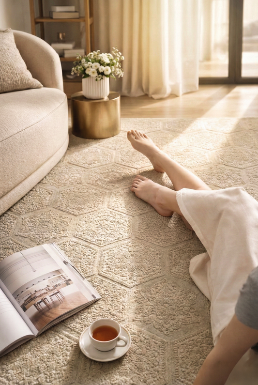 Alfombra Hexa 200x300cm