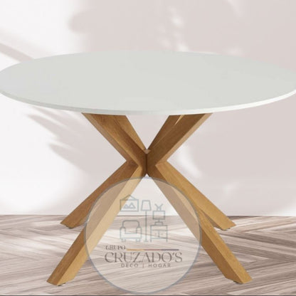 MESA CIRCULAR MDF 100CM