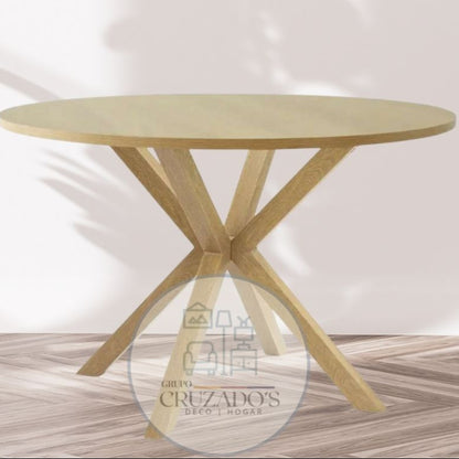 MESA CIRCULAR MDF 100CM