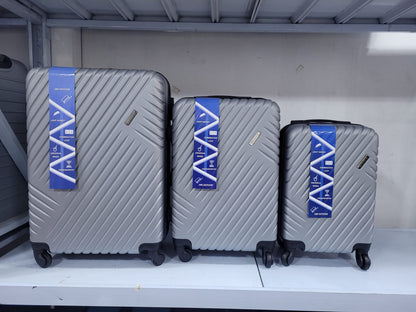 Set de tres maletas ruedas 360/ sistema