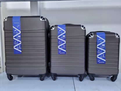Set de tres maletas ruedas 360/ sistema