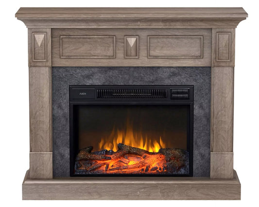 Mueble chimenea eléctrica