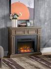 Mueble chimenea eléctrica