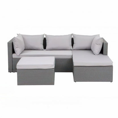Juego de terraza Tolum Gris