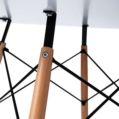 Mesa circular Eames MDF 80 cm